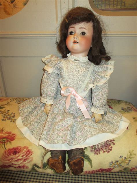 Simon Halbig Cm Bergmann Bisque Head Doll On Stamped Jutta Body