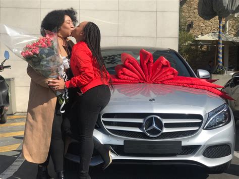 Womensmonth Thando Thabethe Buys Her Mom With A New Mercedes Benz Car