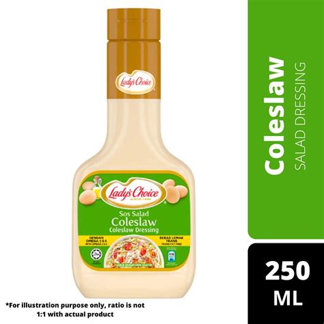 Lady S Choice Coleslaw Dressing 250ML Shopee Malaysia