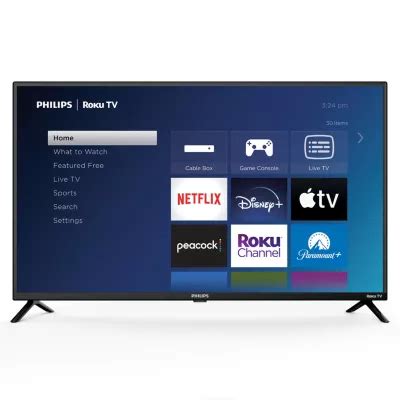 6000 series LED LCD TV 40PFL6533/F7 | Roku