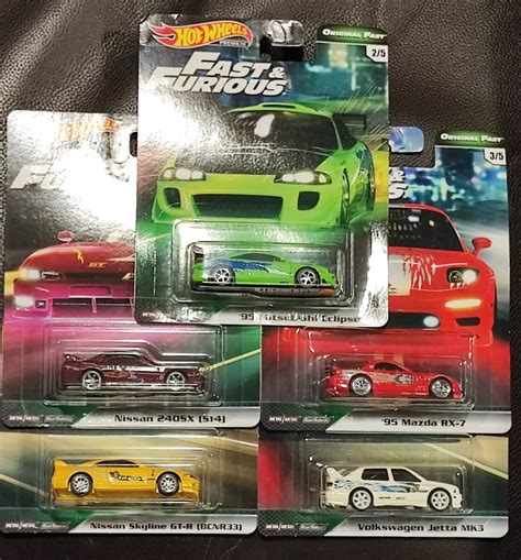 Hot Wheels Fast Furious Wave 2 Hobbies Toys Toys Games On Carousell