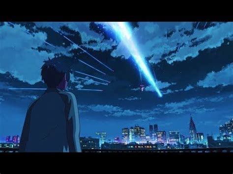 Your Name Kimi No Na Wa Falling Stars Anime Music Videos