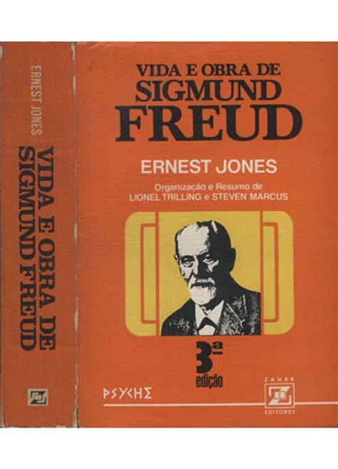 Vida E Obra De Sigmund Freud Autor Ernest Jones Livro Usado