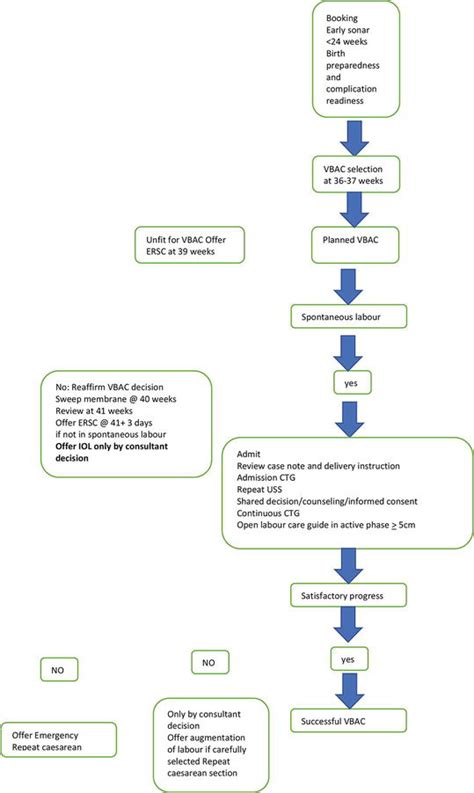 Vaginal Birth After Caesarean Vbac Intechopen