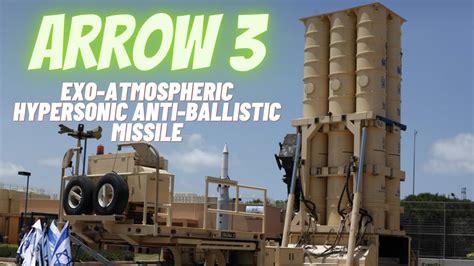 Exo Atmospheric Hypersonic Anti Ballistic Missile Arrow 3 Youtube