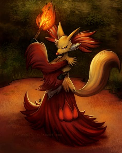 Delphox by GK-7 on DeviantArt