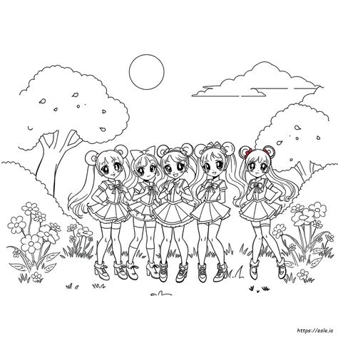 Pretty Cure Ausmalbilder