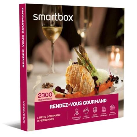 Coffret 1 Menu Gourmand Avec Ou Sans Boissons Pour 2 Personnes SMARTBOX