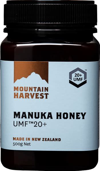 Shop Online Manuka Honey Umf™20 500g Mountain Harvest Nz