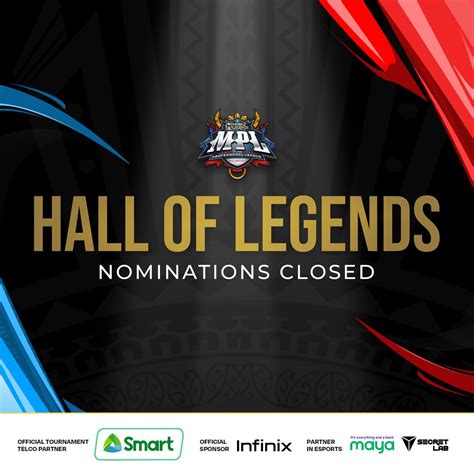 MPL Philippines On Twitter Nominations For MPL PH Hall Of Legends Is