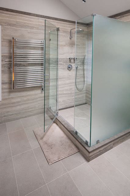 Glass Shower Enclosures Traditional Bathroom New York By