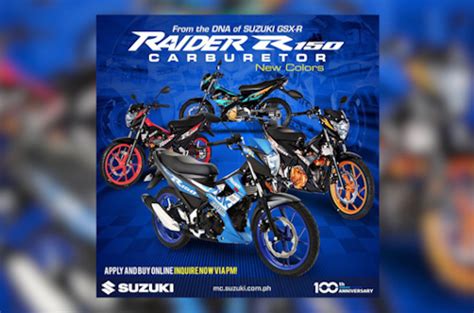 2021 Suzuki Raider R150 Gets New Colors Motodeal