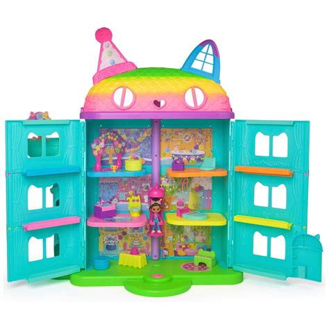 Gabby S Dollhouse Gabbys Purrfect Party Puppenhaus Mit Figur Und