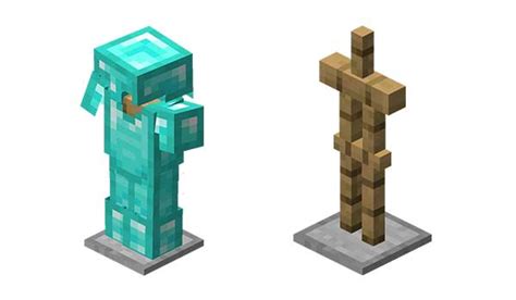 Soporte armaduras Minecraft Cómo se hace y para qué sirve MineCrafteo