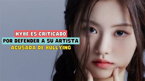 HYBE RECIBE CRÍTICAS POR DEFENDER A SU ARTISTA ACUSADA DE