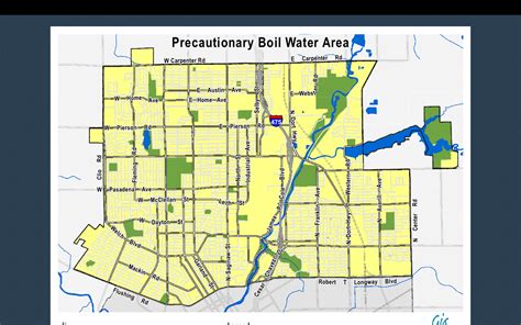 Update On Water Main Break Boil Water Advisory City Of Flint