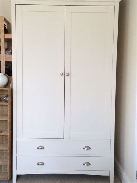 IKEA White Double Wardrobe 2 Drawer | in Wells, Somerset | Gumtree