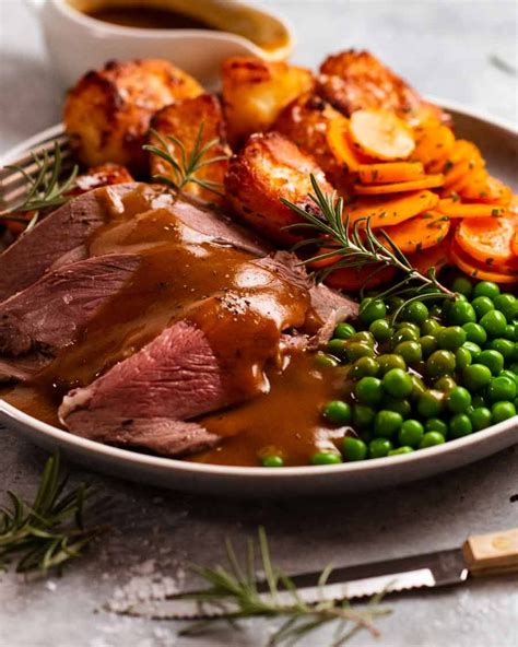 Roast Lamb Leg with Gravy – ReportWire