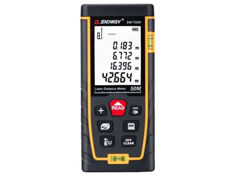 Sndway SW-TG50, laserový měřič vzdálenosti - Arduo.cz