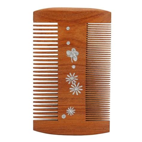 Kimiss Peigne Barbe En Bois Peigne Barbe Professionnel En Bois