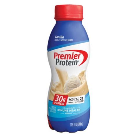 Premier Protein 30g Protein Shake Vanilla 115 Fl Oz Pack Of 6 6 Bottles Kroger