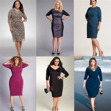 Коктейльные платья для полных (58 фото), Вечерние больших размеров