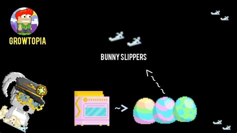 How To Make Bunny Slippers Growtopia Youtube