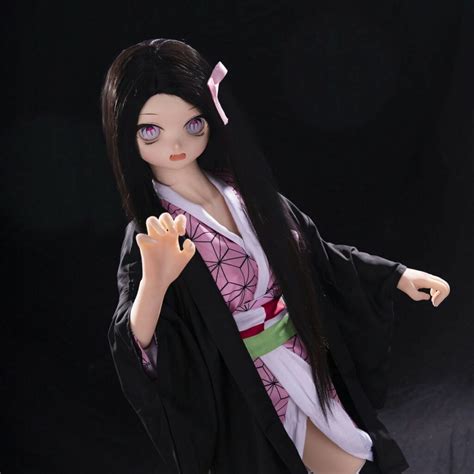 Nezuko Kamado Demon Slayer Sex Doll With Pvc Head Cute Sex Doll