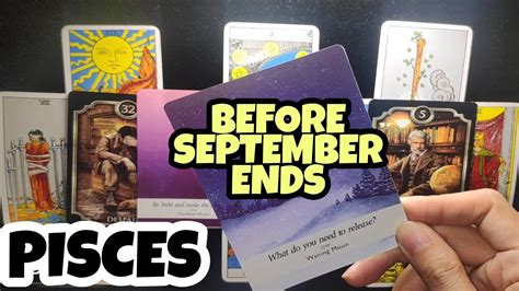 PISCES You NEED To HEAR This Before SEPTEMBER ENDS TAROT READING