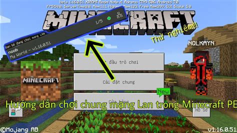 Hướng dẫn chơi chung mạng Lan với nhau trong Minecraft PE Blog Chơi Game