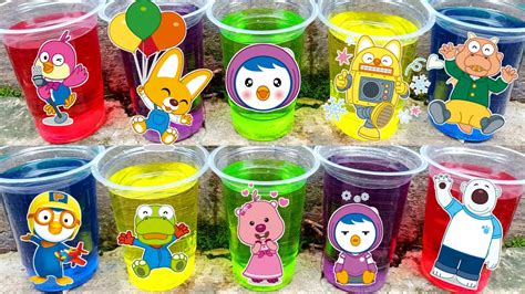 Pororo Bermain Air Warna Warni Bersama Crong Tongtong Loopy Edy