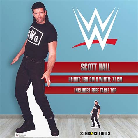 Scott Hall Nwo Wwe Lifesize Cardboard Cutout 196cm Partyrama