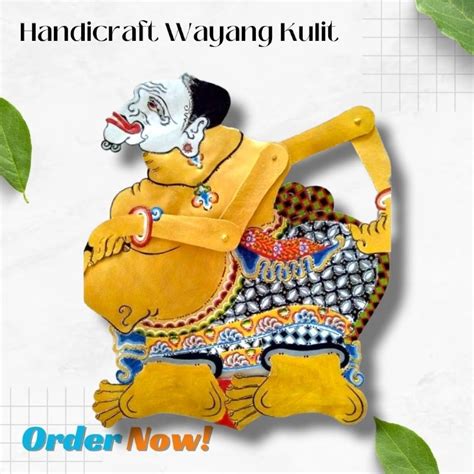 Jual Wayang Kulit Semar Versi Ki Seno Alusan Ukuran Standar Dalang