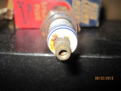 Sell VINTAGE BLUE CROWN HUSKY TF SPARK PLUG NOS In Chagrin Falls