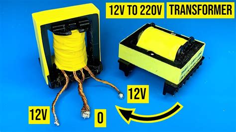 How To Make Transformer Inverter 12v To 220v Power Supplies YouTube