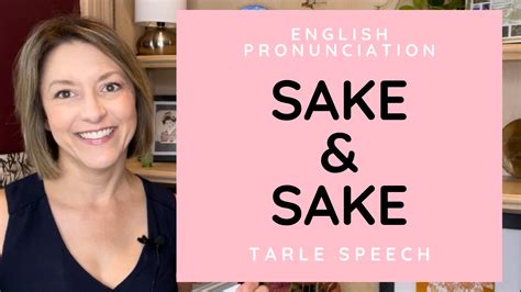 How To Pronounce SAKE SAKE American English Heteronym Pronunciation