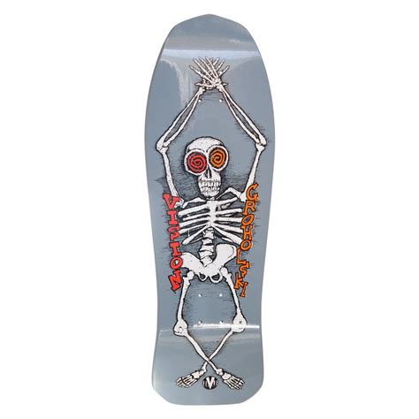 Vision Groholski Skeleton 1025 Skateboard Deck The Dark Slide