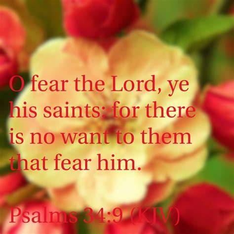 Psalms 349 King James Version Kjv Psalms 34 Fear Of The Lord Psalms