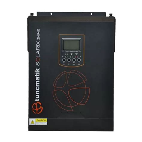 Tuncmatik Solarix 3kW MPPT 40A Şarj Solar Offgrid İnverter