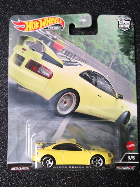 Hot Wheels Toyota Celica GT Four Mountain Drifters Premium Car Culture Hobbies Toys Toys