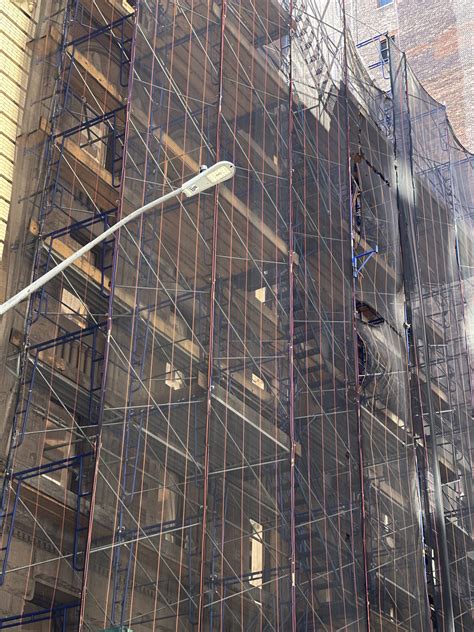 Demolition Reaches Street Level Behind Preserved Façade of 16 East 16th