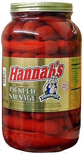 Best Of Hannah S Red Hot Pickled Sausage