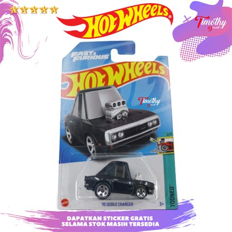 Hot Wheels Dodge Charger Tooned Hitam Fast Furious Lazada Indonesia