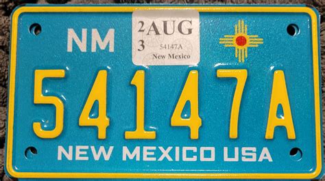 New Mexico Vehicle License Plates - Etsy