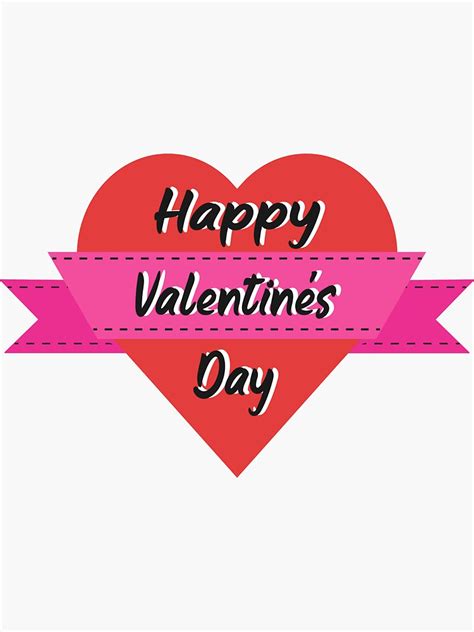 Happy Valentines Day 2023 Sticker For Sale By Rajnagar1107 Redbubble