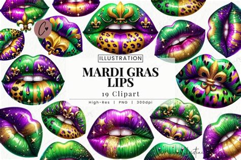 Mardi Gras Lips Clipart Mardi Gras Png