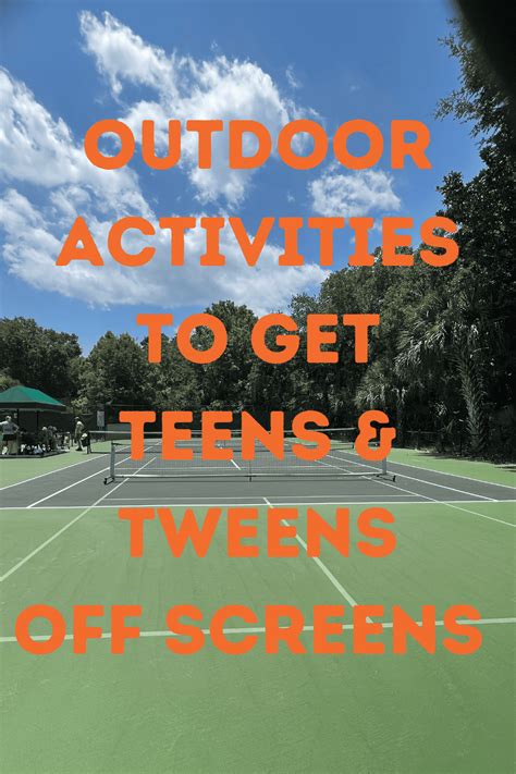 Outdoor Games & Activities To Get Teens and Tweens Off Screens • RUN WILD MY CHILD