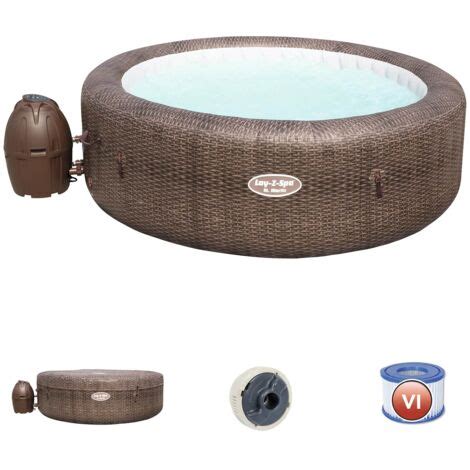 Piscina Idromassaggio Gonfiabile Bestway Lay Z Spa St Moritz Cm