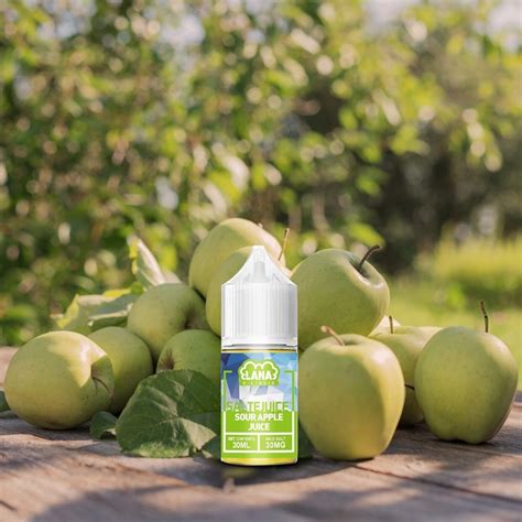 Lana E Liquid Salt Juice Sour Apple Juice Salt Nic 30ml แท้ ลาน่า