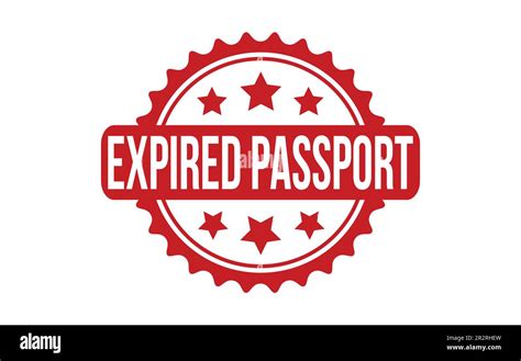 Expired Passport Rubber Stamp Seal Vector Stock Vector Image And Art Alamy